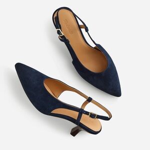 New in box Madewell Debbie sling back heels 10